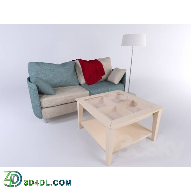 Sofa - Sofa with table