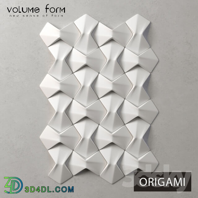 3D panel - _OM_ ORIGAMI