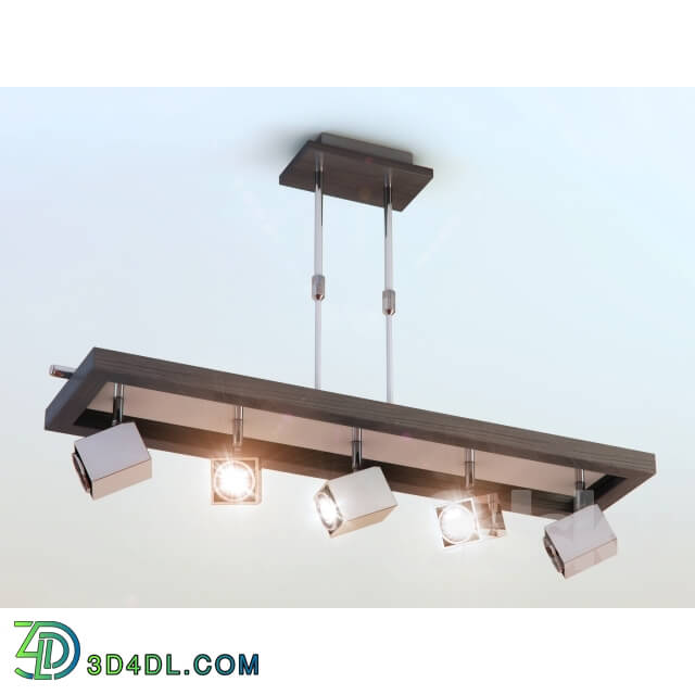 Ceiling light - 579105P-5 CH-WG-WD