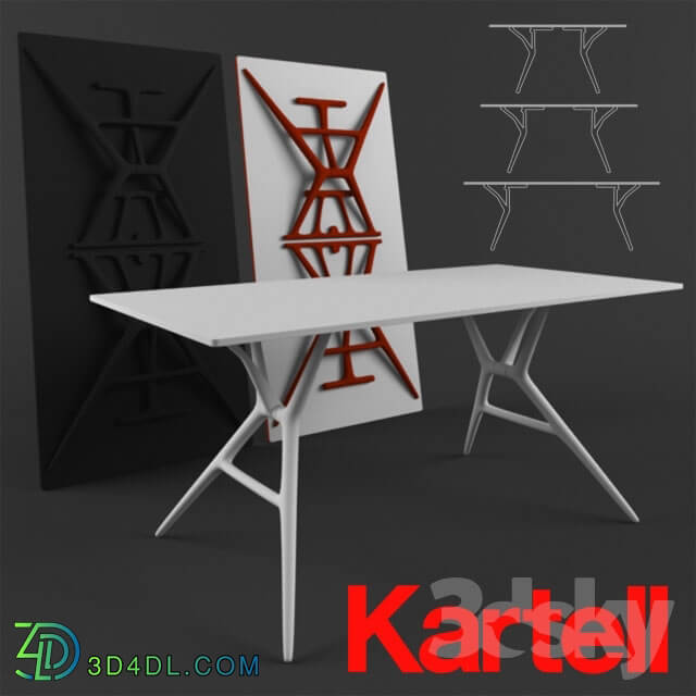 Table - Kartell_Spoon_Table