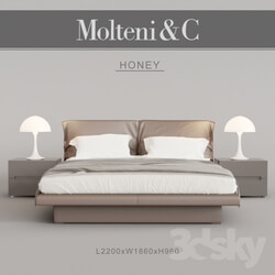 Bed - Molteni_Honey 