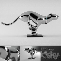 Sculpture - KARE Design Deko Figur Panther chrom 