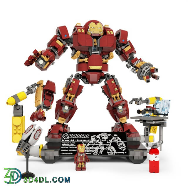 Toy - LEGO Hulkbuster _76105