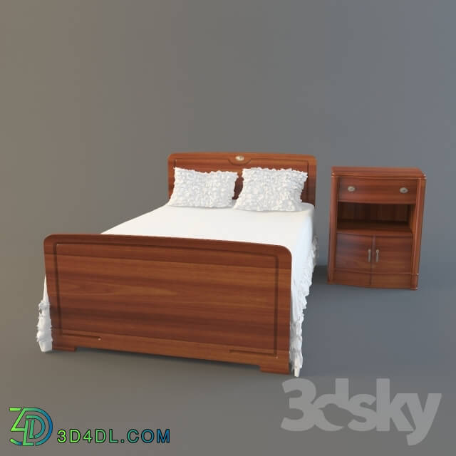 Bed - Children krovats pedestal