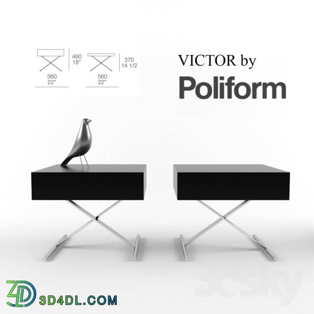 Table - Victor by Poliform