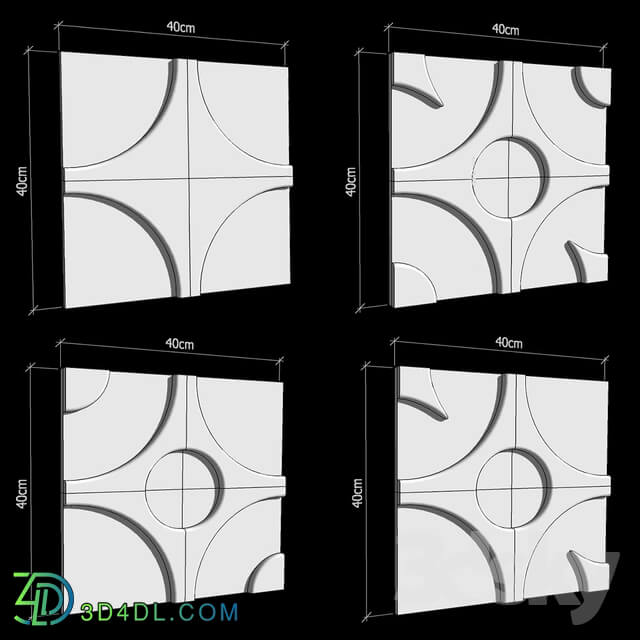 3D panel - 9-Decorative Panels