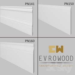 Decorative plaster - OM. Plinth. Evrowood. Part 6 