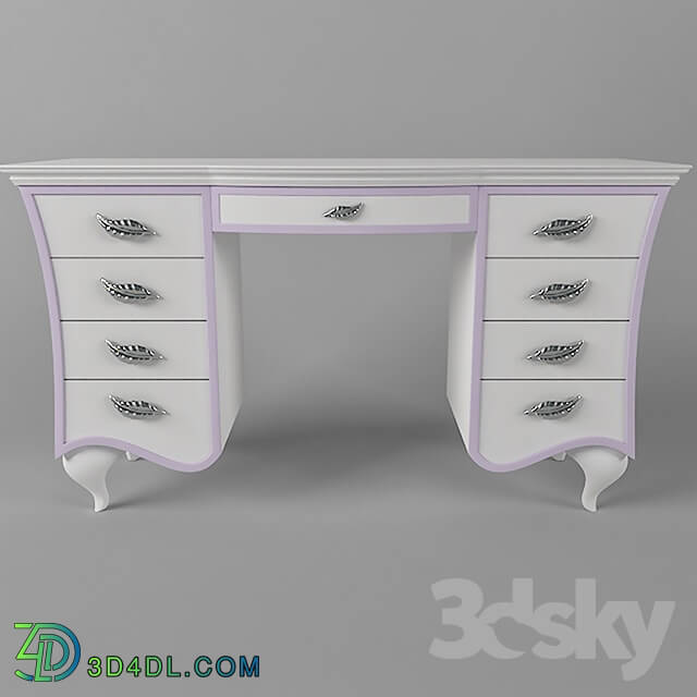 Table - Dressing table and shelf MAESTRI ARTIGIANI