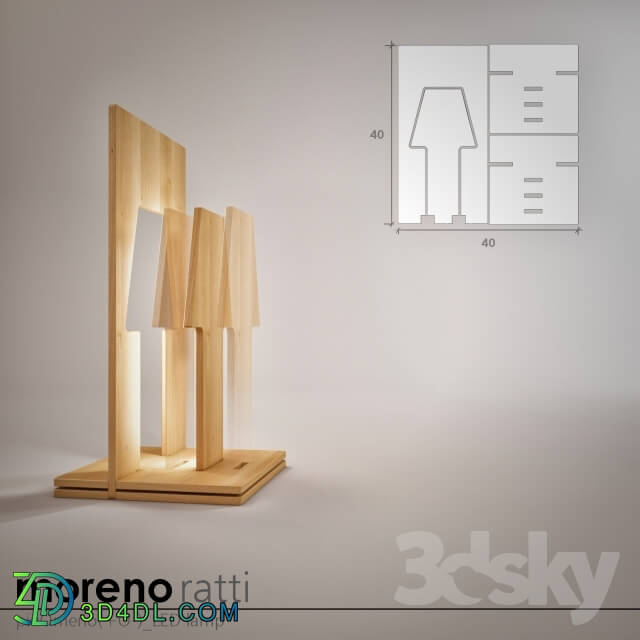 Table lamp - MorenoRatti