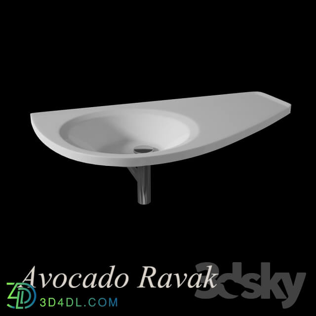 Wash basin - Ravak _ Avocado