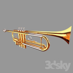 Musical instrument - Classic trumpet 