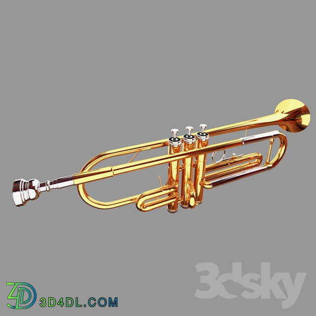 Musical instrument - Classic trumpet