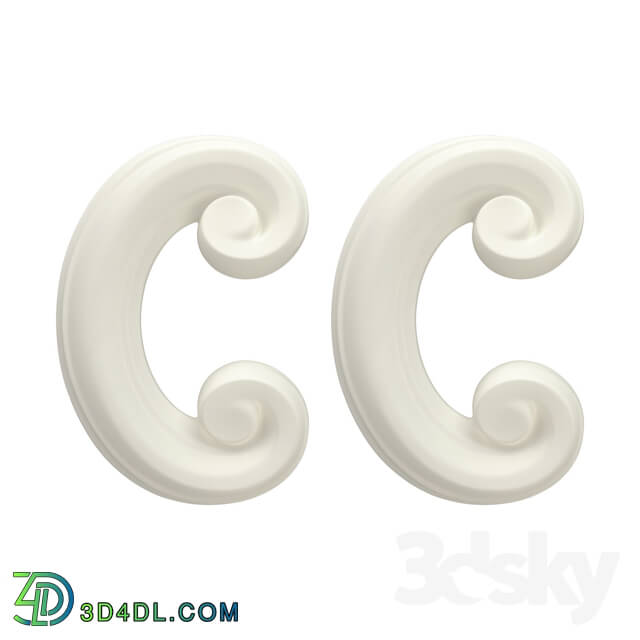 Decorative plaster - Volyut RODECOR Baroque 02103BR