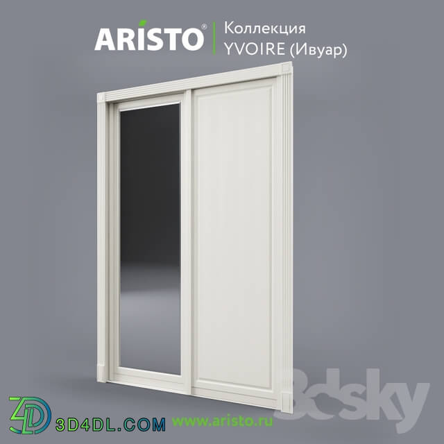 Doors - OM Sliding doors ARISTO_ Ivoire_ Yv.90.1_ Yv.90.9