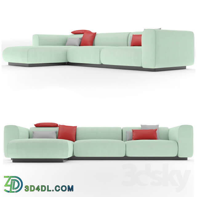 Sofa - Vitra soft modular sofa