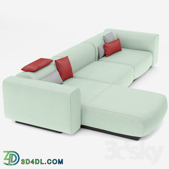 Sofa - Vitra soft modular sofa