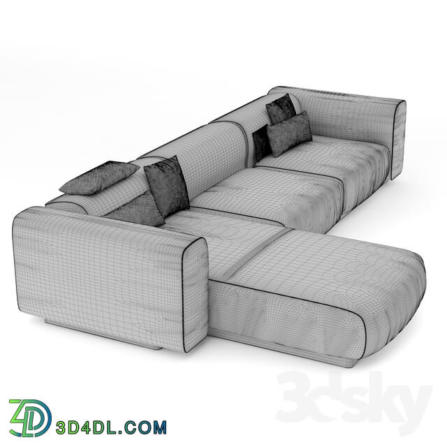 Sofa - Vitra soft modular sofa