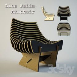 Arm chair - Armchair designer Lina Salem 