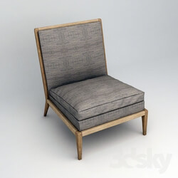 Arm chair - Christian Liaigre- Infante Lounge Chair 