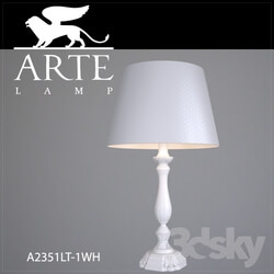 Table lamp - Table lamp Arte Lamp A2351LT-1WH 