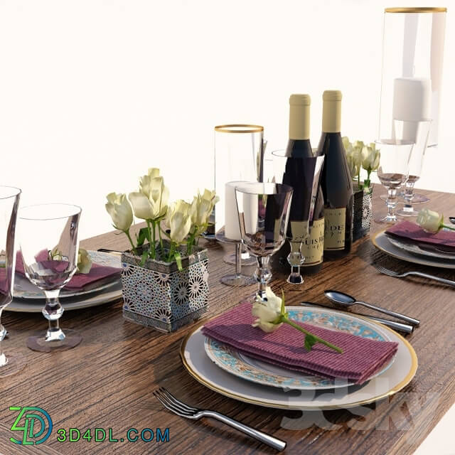 Tableware - table setting