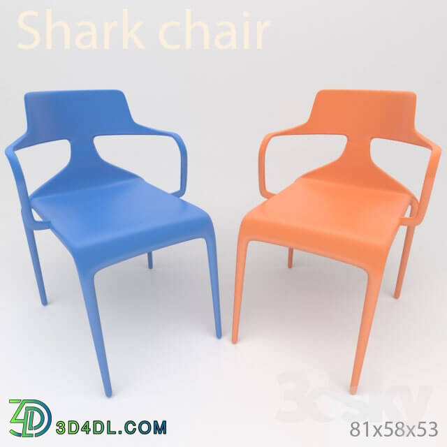 Chair - Chair with armrests Green srl 2013 Shark 6