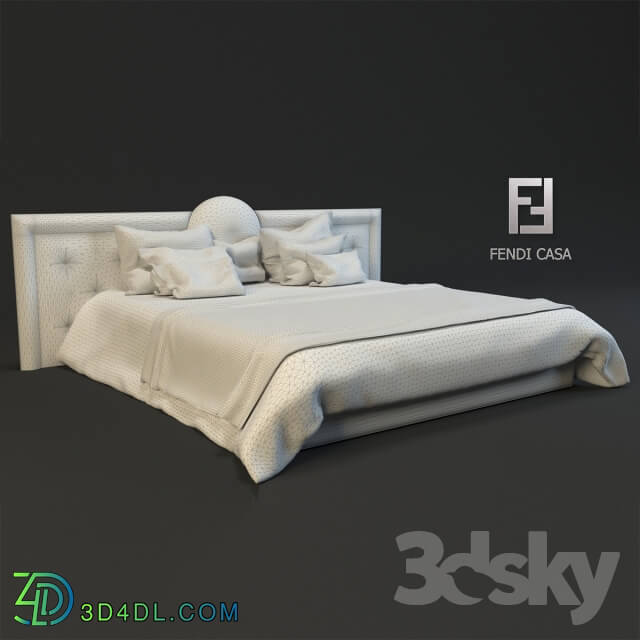 Bed - FENDI CASA