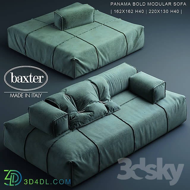 Sofa - Sofa baxter PANAMA BOLD MODULAR SOFA