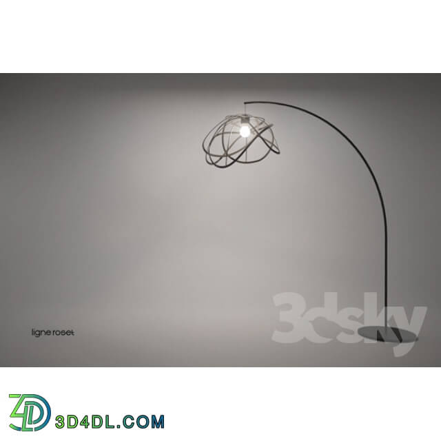 Floor lamp - ligne rosset bloom lamp