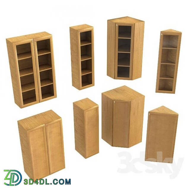 Wardrobe _ Display cabinets - Libraries and classrooms vol. 2