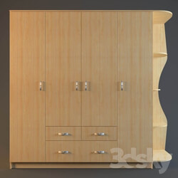 Wardrobe _ Display cabinets - Closet swinging 2400h570h2200 