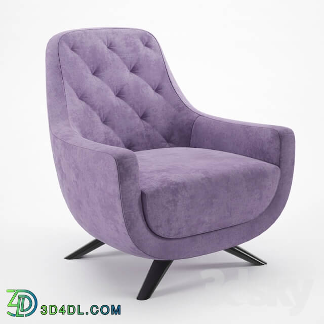 Arm chair - Lazar - Baci Accent Chair