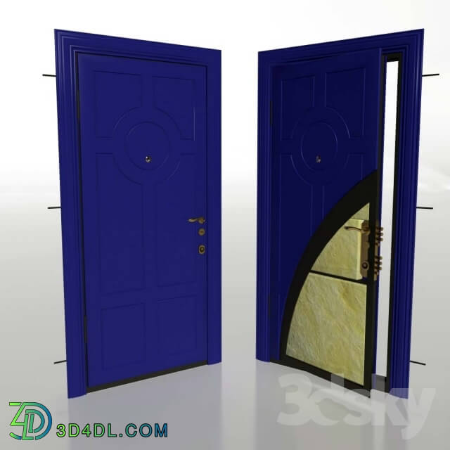 Doors - design of a steel door