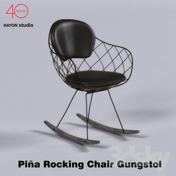 Chair - Piña rocking chair - Magis_ Jaime Hayon 