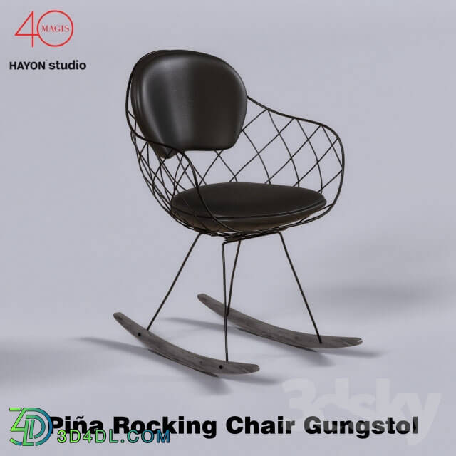 Chair - Piña rocking chair - Magis_ Jaime Hayon