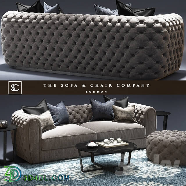 Sofa - Windsor sofa_The sofa and chair company_Cromwell table_Tufted sofs