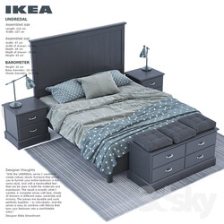 Bed - Ikea Undredal 