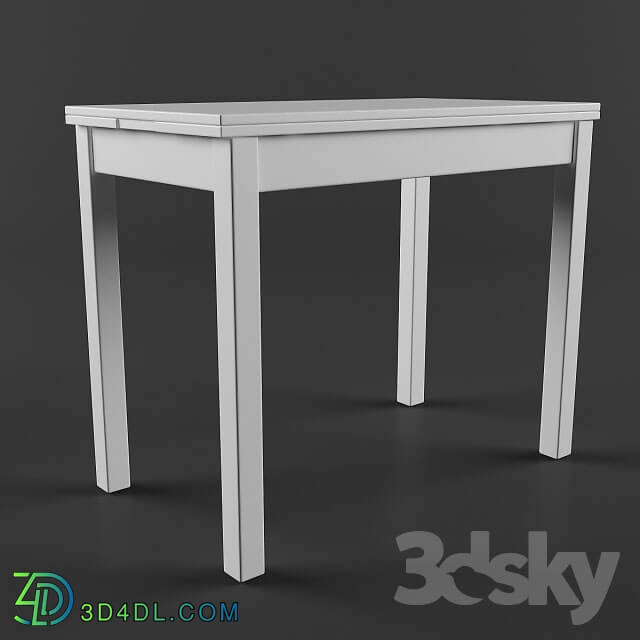 Table - BYURSTA Extendable table_ white