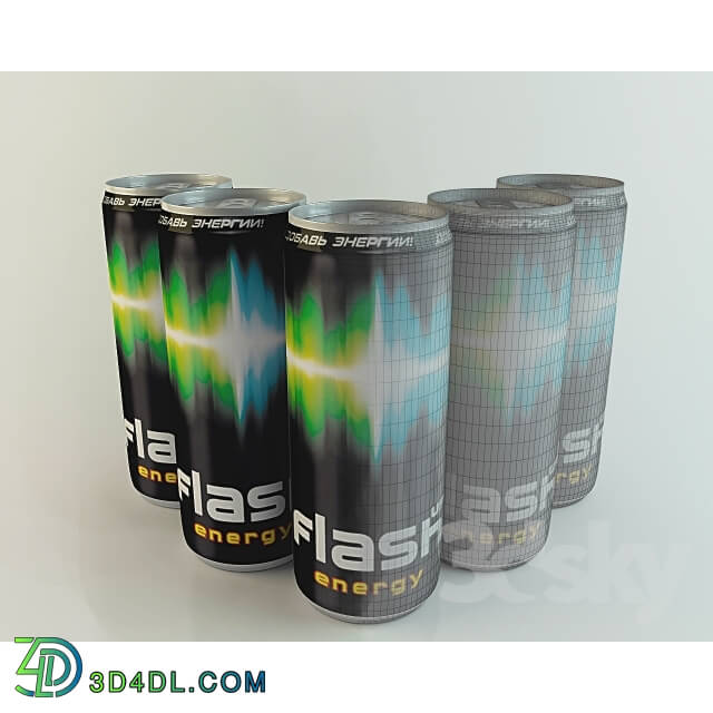 Food and drinks - Energy Drink _quot_Flash_quot_