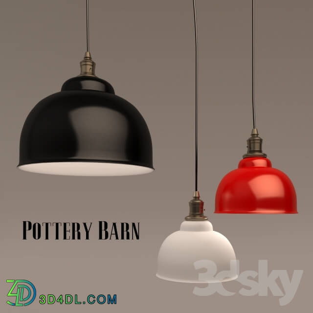 Ceiling light - POTTERY BARN _ METAL BELL