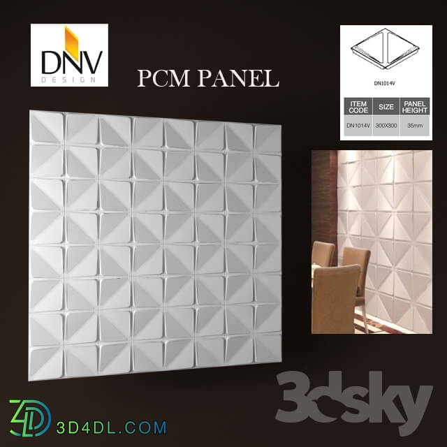 3D panel - PCM PANEL-04