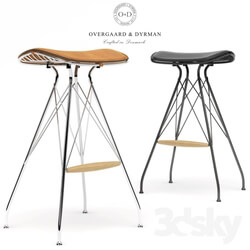 Chair - O_D Wire Bar Stool 