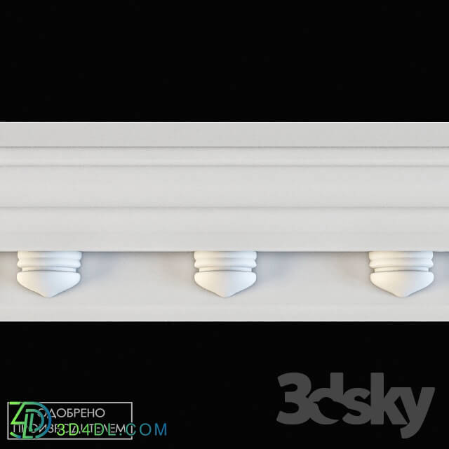 Decorative plaster - Cornice