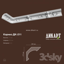 Decorative plaster - DK-211_270h280mm 
