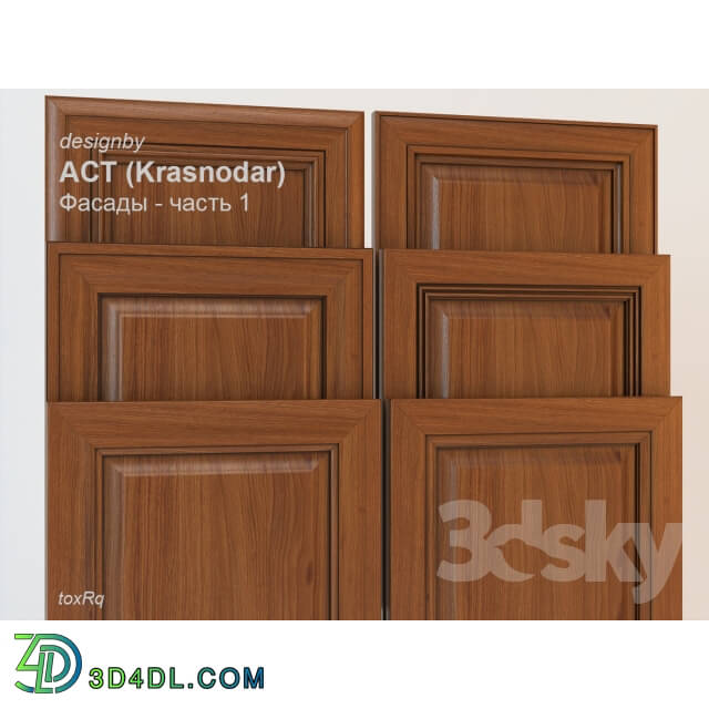 Kitchen - Facades 6pc - Part 1