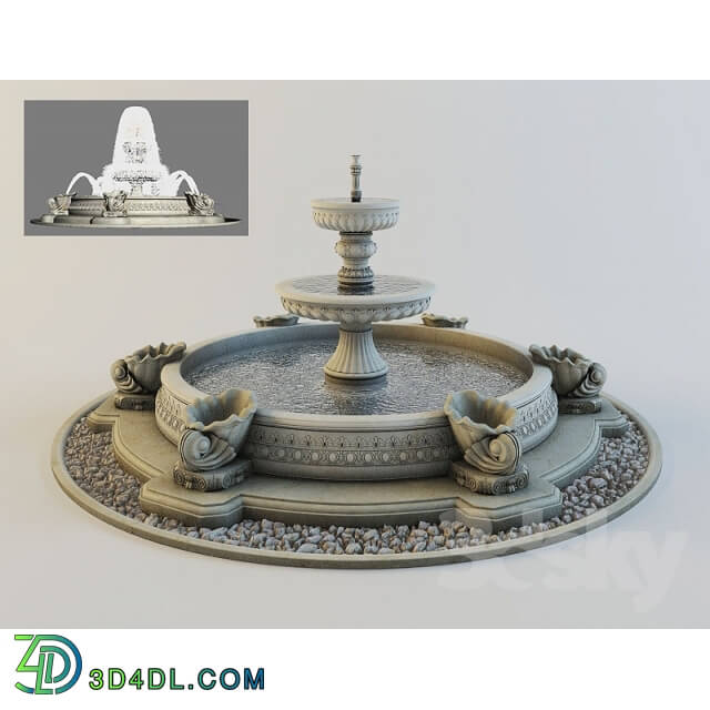 Other architectural elements - Classic Fountain