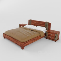 Bed - Bed Vinotti Tahiti 