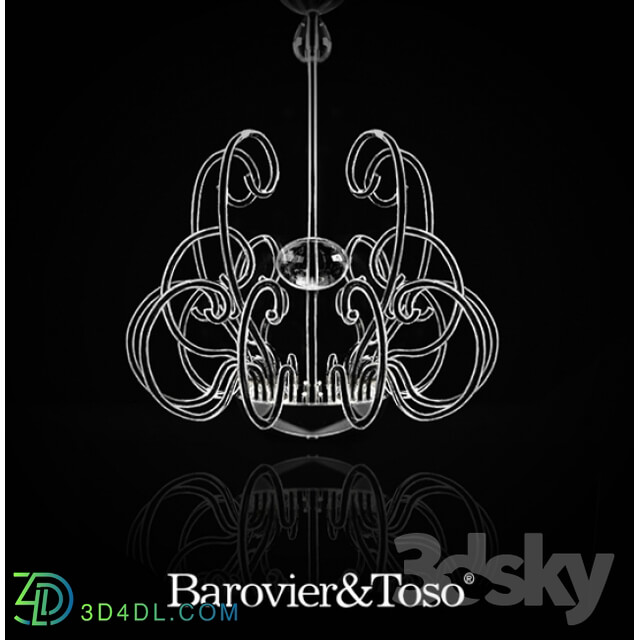 Ceiling light - Chandelier Barovier Toso Luxor