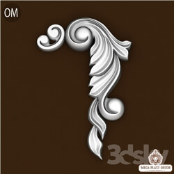 Decorative plaster - Om. Mega plast decor Bas-relief 