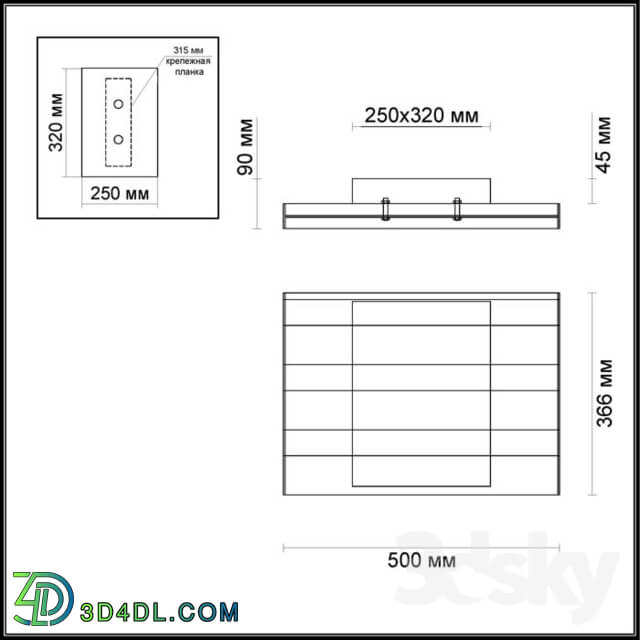 Ceiling light - Chandelier for ceiling ODEON LIGHT 4015 _ 46CL_ 4015 _ 71CL PIANO